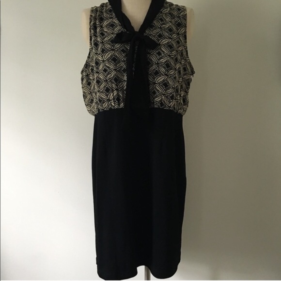Dots Dresses & Skirts - tie neck chic dress